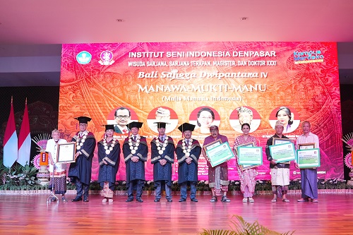 ISI Denpasar Inaugurates the Noble Generation of Indonesia Graduation of Bachelor’s, Applied Bachelor’s, Master’s, and Doctorate XXXI